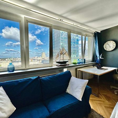 Super Apartament White Warszawa 2X Metro Scisle Centrum Wifi 300 Mbs New Dış mekan fotoğraf