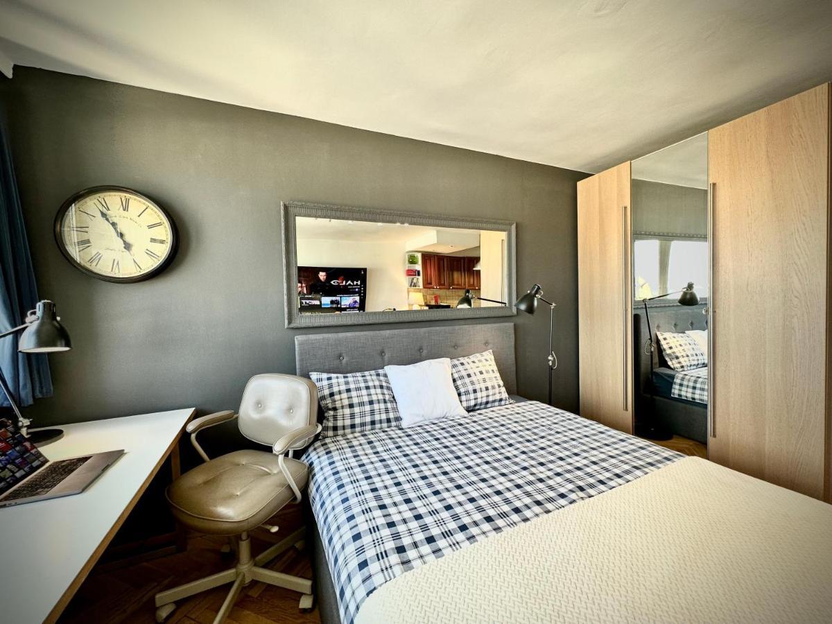 Super Apartament White Warszawa 2X Metro Scisle Centrum Wifi 300 Mbs New Dış mekan fotoğraf