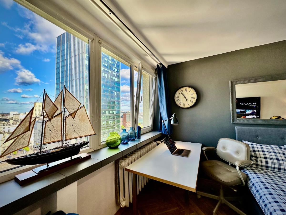 Super Apartament White Warszawa 2X Metro Scisle Centrum Wifi 300 Mbs New Dış mekan fotoğraf