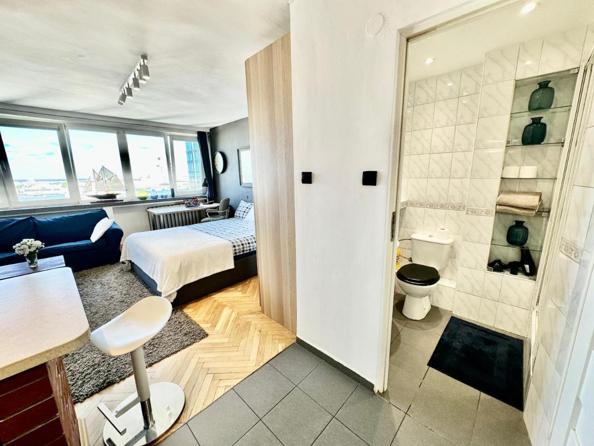 Super Apartament White Warszawa 2X Metro Scisle Centrum Wifi 300 Mbs New Dış mekan fotoğraf