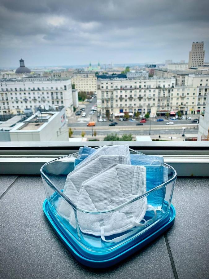 Super Apartament White Warszawa 2X Metro Scisle Centrum Wifi 300 Mbs New Dış mekan fotoğraf